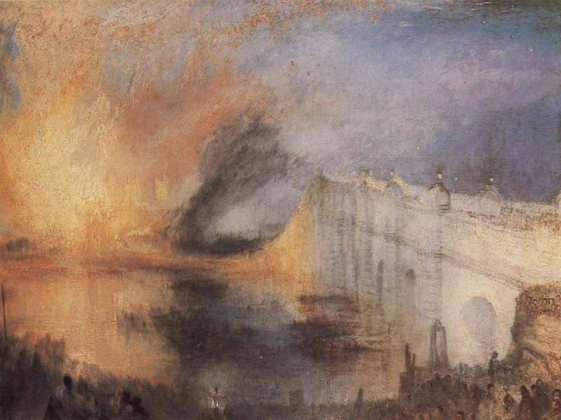 Joseph Mallord William Turner Roman fire oil painting image